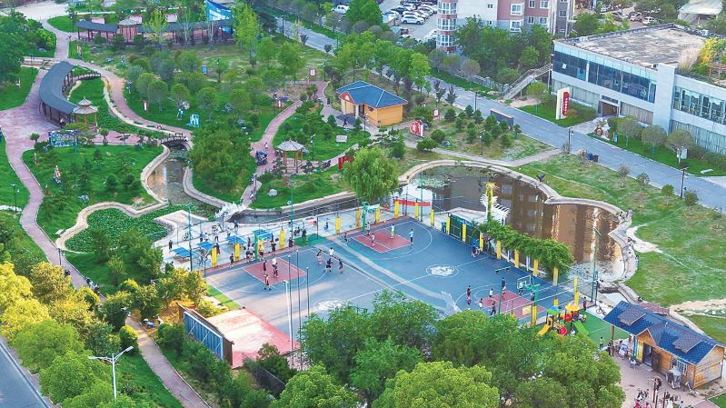 “口袋公园” 惠民生