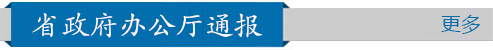 省政府办公厅通报